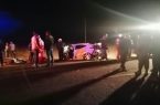 تصادف شبانه ۳ خودرو در تکاب، جان پنج نفر را گرفت