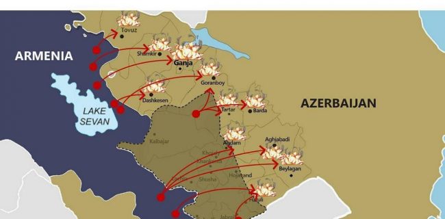 جنگ آذربایجان و ارمنستان دامنه دار شد.
